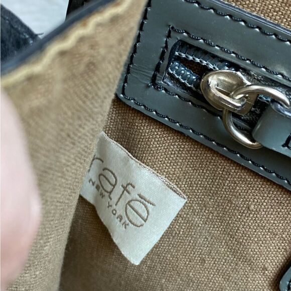 Rafe New York Gray Leather Crossbody Purse - Picture 2 of 13